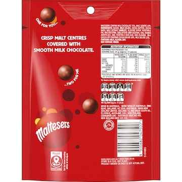 Maltesers Milk Chocolate Snack & Share Bag 140g