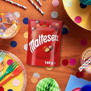Maltesers Milk Chocolate Snack & Share Bag 140g