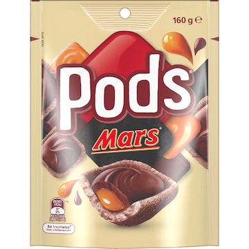 Pods Mars Chocolate Snack & Share Party Bag 160g