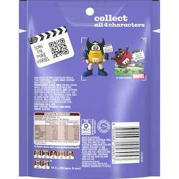 M&M's Minis Milk Chocolate Snack & Share Bag 145g
