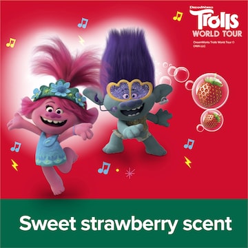 Palmolive Kids 3 in 1 Strawberry Shampoo Conditioner & Body Wash Trolls 700mL