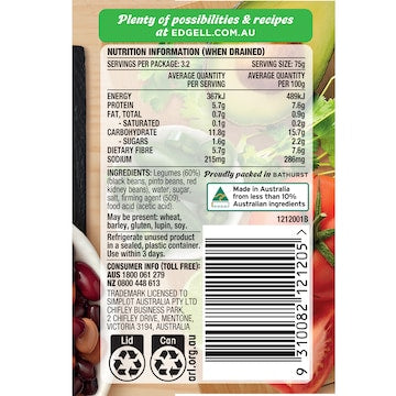 Edgell Mexican Bean Mix 400g