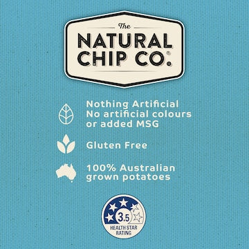The Natural Chip Co Sea Salt & Cracked Pepper 175g