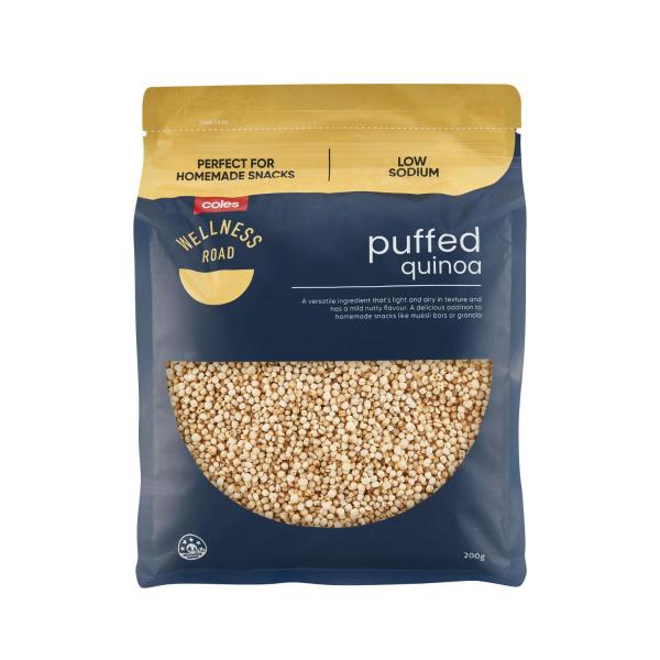 WELLNESS ROAD PUFFED QUINOA 200G