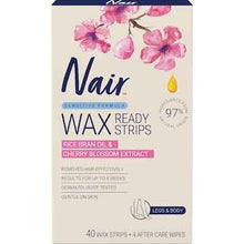 Nair Sensitive Wax Strips 40 pack