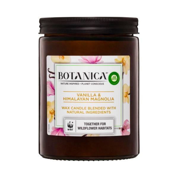 Botanica by Air Wick Scented Candle Vanilla & Himalayan Magnolia 500g
