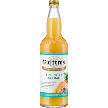 Bickford's Tropical Cordial 750mL