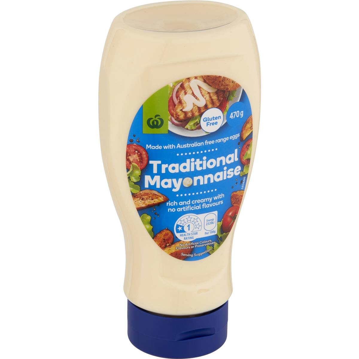 Woolworths Traditional Mayonnaise 470g