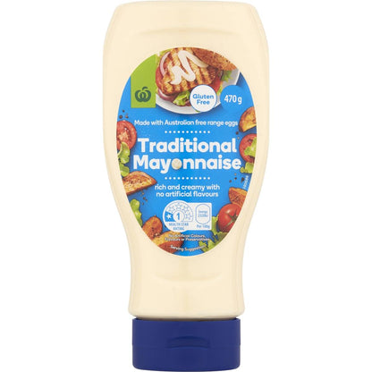 Woolworths Traditional Mayonnaise 470g