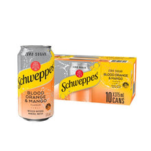 SCHWEPPES SPARKLING WATER 10X375ML:BLOOD ORANGE:.:10 PACK