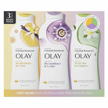 Olay Essential Botanicals Body Wash 3 x 700ml