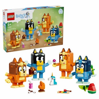 LEGO Bluey Brick Built Bluey Family Toy Figures Set 11217