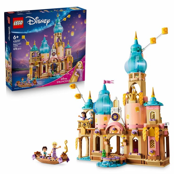 LEGO Disney Princess Rapunzel’s Castle Building Set 43297