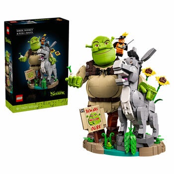 LEGO Shrek, Donkey and Puss in Boots Figure Kit 72423