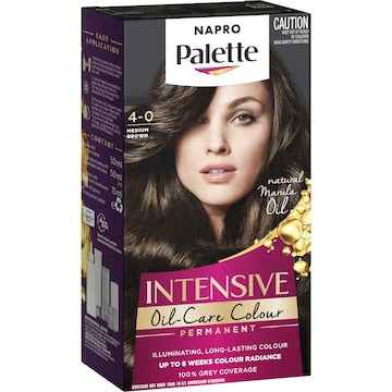 Napro Palette 4.0 Medium Brown Permanent Hair Dye each