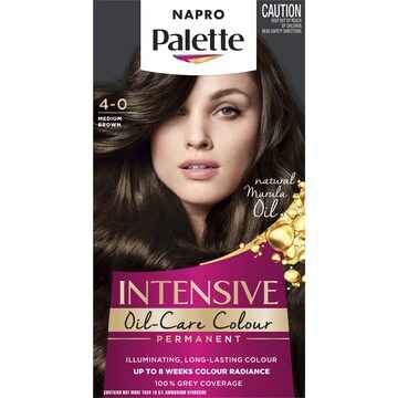Napro Palette 4.0 Medium Brown Permanent Hair Dye each