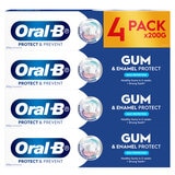 Oral-B Gum & Enamel Daily Protection Clean Toothpaste 4 x 200g