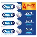 Oral-B Gum & Enamel Daily Protection Clean Toothpaste 4 x 200g