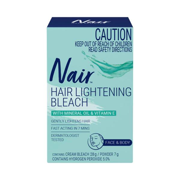 NAIR HAIR LIGHTENING BLEACH FOR FACE & BODY 35G