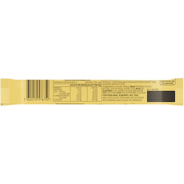Toblerone Milk Chocolate Bar 50g