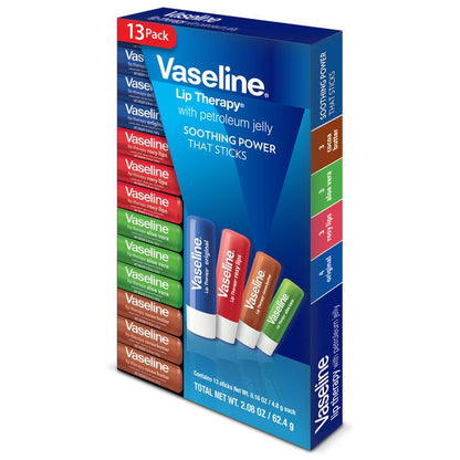 Vaseline Lip Balm 13 sticks