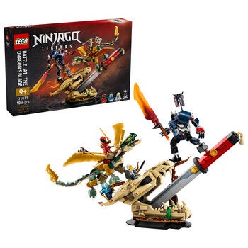 LEGO NINJAGO Battle at the Dragon’s Blade Display 71871