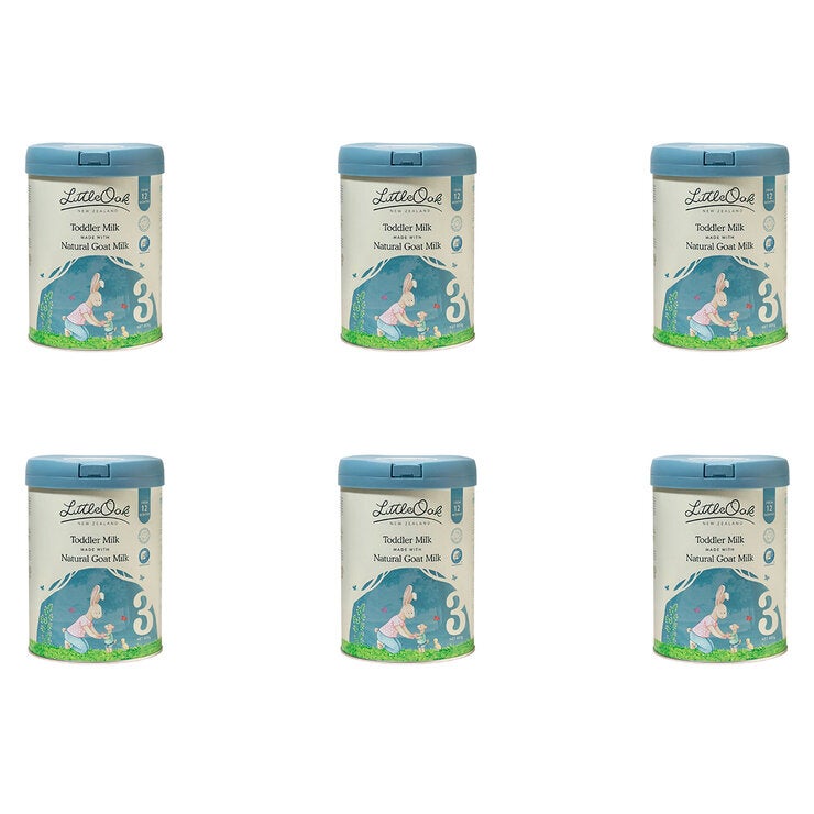 LittleOak Natural Goat Milk Toddlers Formula Stage 3 6 x 800g
