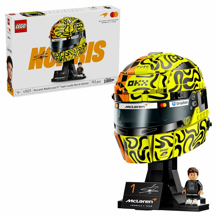 LEGO McLaren Mastercard F1 Team Lando Norris Helmet 43023