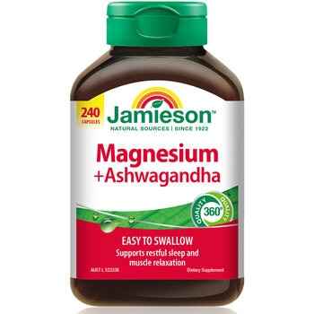 Jamieson Magnesium + Ashawaganda 240 capsules