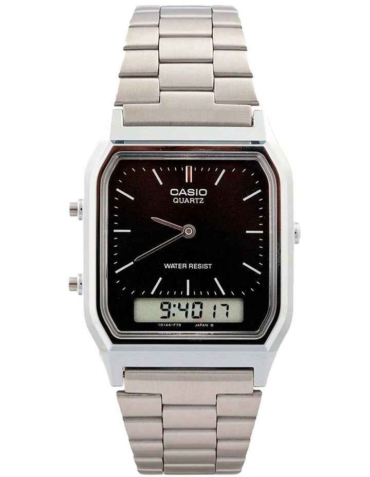 AQ230A 1DS Silver Stainless Steel Watch