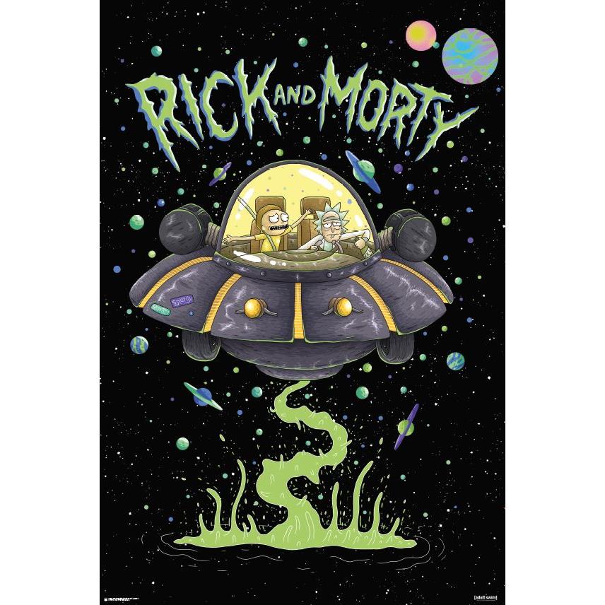 Rick & Morty - Ship Poster