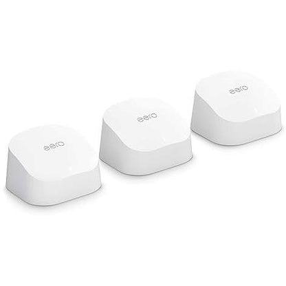 Amazon eero 6 TrueMesh Wi-Fi 6 Dual-Band System (3 Pack)