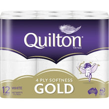 Quilton Gold 4 Ply Toilet Paper 12 pack