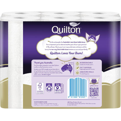 Quilton Gold Toilet Paper 12 Pack