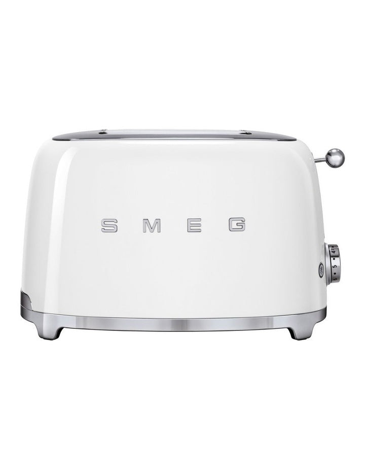 50's Style 2 Slice Toaster in White TSF01WHAU