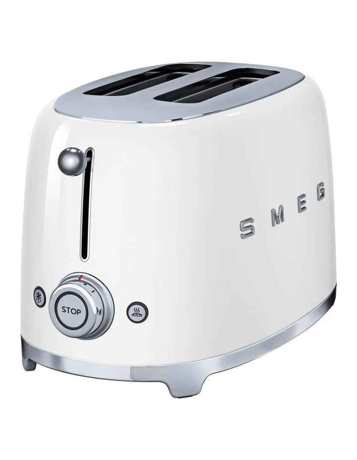 50's Style 2 Slice Toaster in White TSF01WHAU