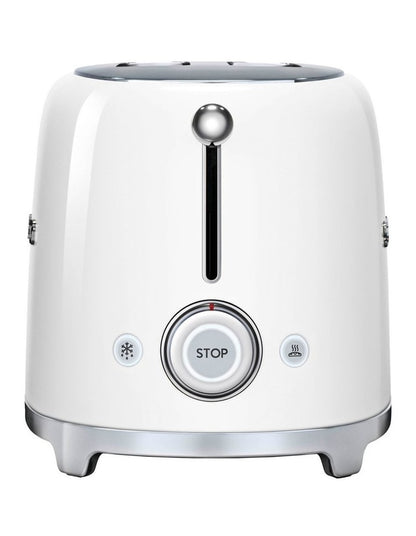 50's Style 2 Slice Toaster in White TSF01WHAU