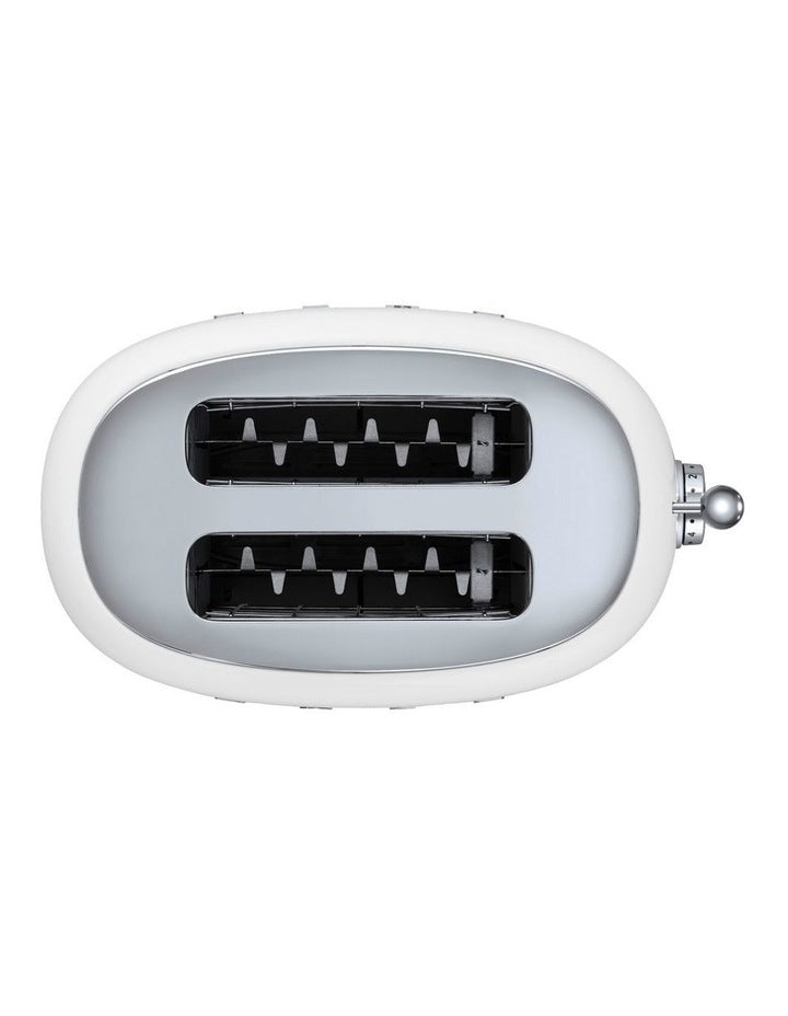 50's Style 2 Slice Toaster in White TSF01WHAU