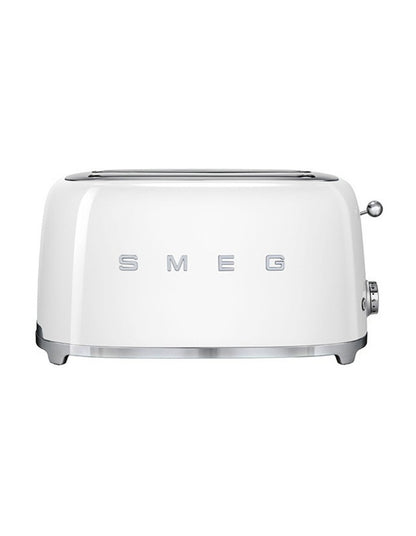50's Style 4 Slice Long-Slot Toaster in White TSF02WHAU