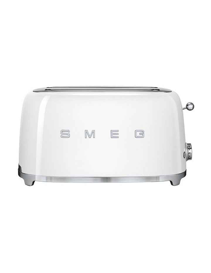 50's Style 4 Slice Long-Slot Toaster in White TSF02WHAU