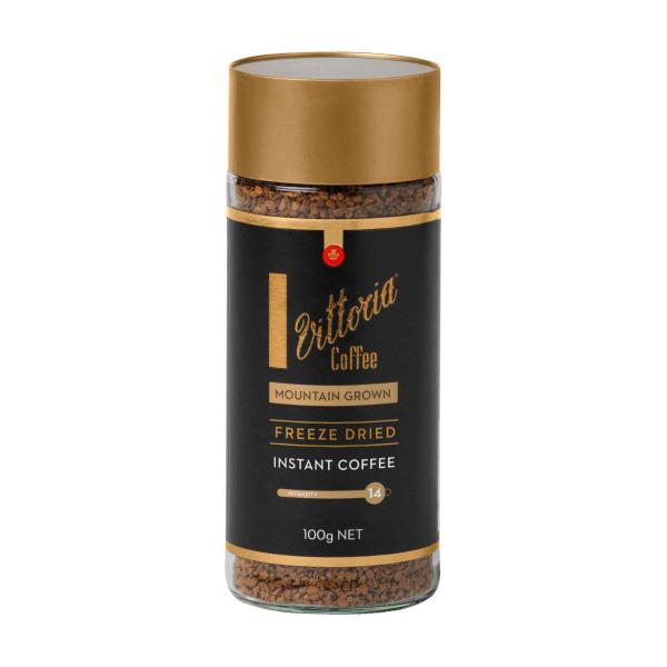 VITTORIA FREEZE DRIED MOUNTAIN GROWN INSTANT COFFEE 100G