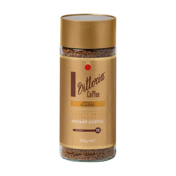 VITTORIA FREEZE DRIED CLASSIC INSTANT COFFEE 100G