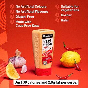 Nando's Perinaise Hot Peri-Peri Mayonnaise Sauce 265g