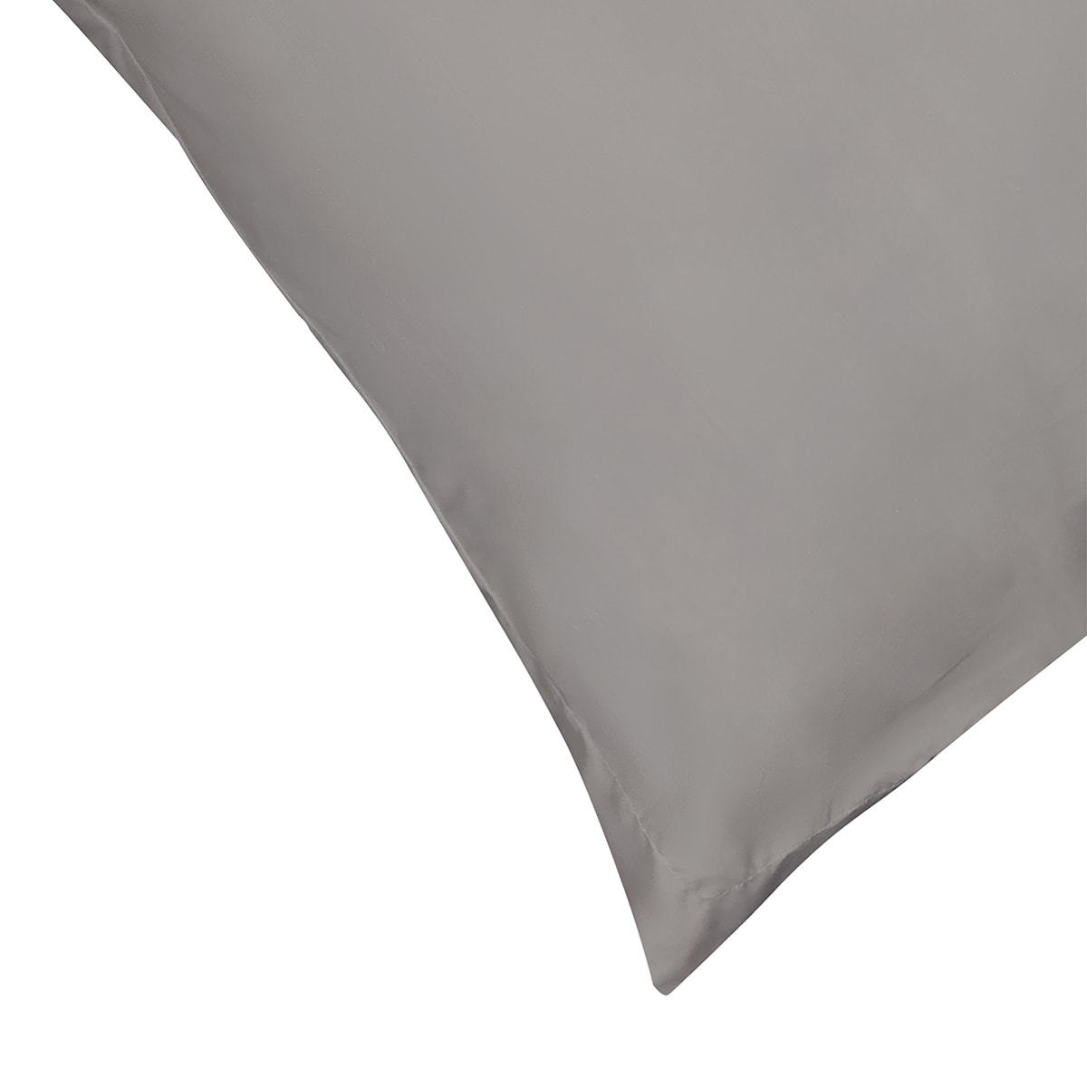 250 Thread Count Cotton Rich European Pillowcase - Grey