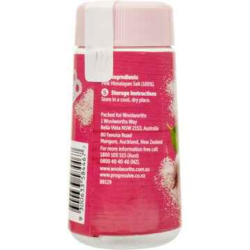 Woolworths Himalayan Pink Salt Fine Cut Shaker 125g