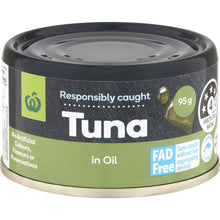 Woolworths Tuna In Oil 95g