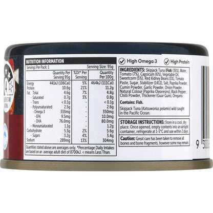 Woolworths Tuna Mexican Style 95g