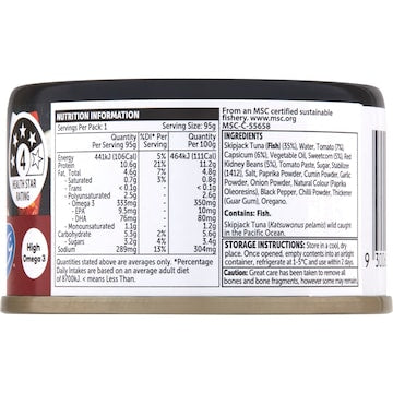 Woolworths Tuna Mexican Style 95g