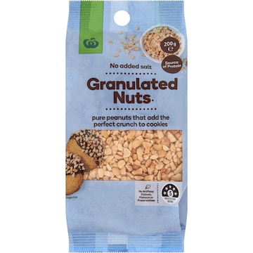 Woolworths Nuts Granulated 200g