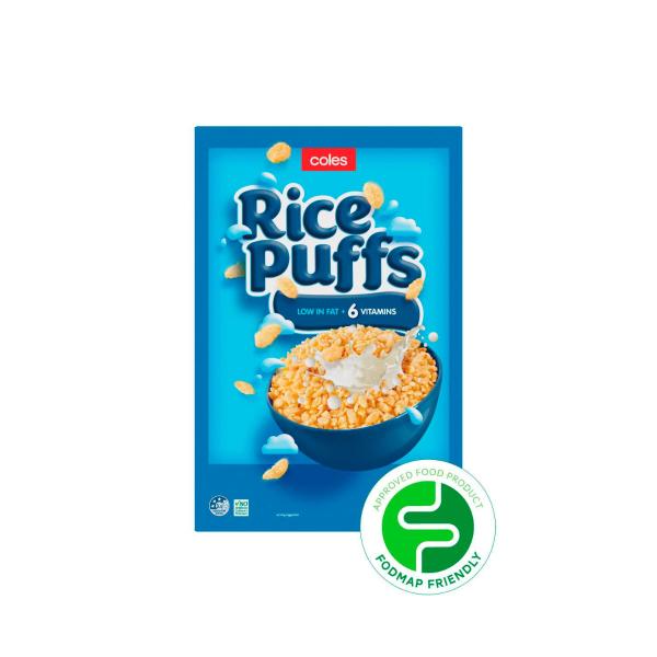 COLES RICE PUFFS 475G